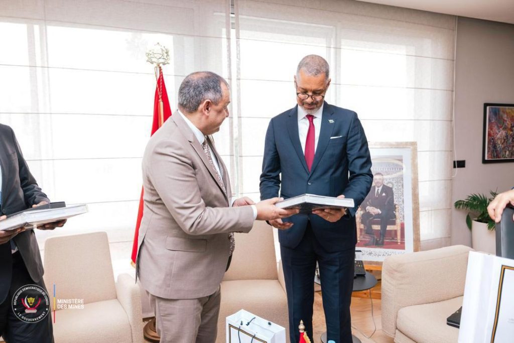 Vers un renforcement de coopération minière entre la RDC et le Royaume du Maroc Vers un renforcement de coopération minière entre la RDC et le Royaume du Maroc